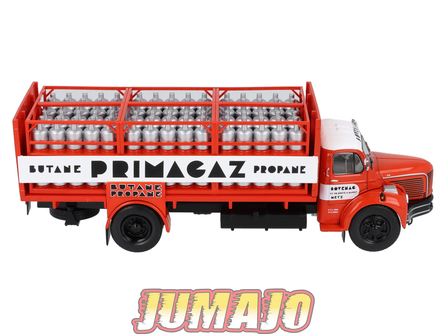 BER86 CAMIONS 1/43 Hachettes IXO BERLIET GLR 8 Bouteilles de gaz