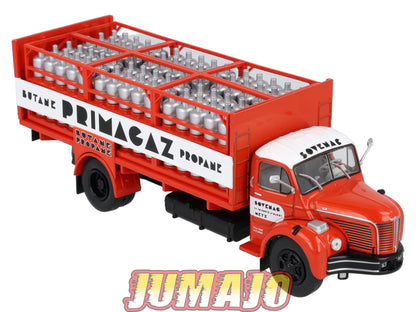 BER86 CAMIONS 1/43 Hachettes IXO BERLIET GLR 8 Bouteilles de gaz