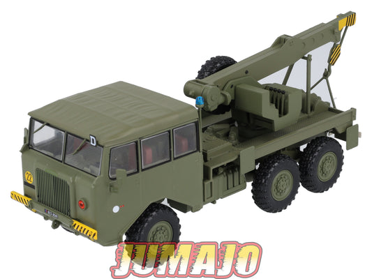 BER92 CAMIONS 1/43 Hachettes IXO BERLIET TBU CLD Militaire Depanneuse