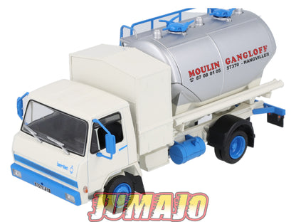 BER93 CAMIONS 1/43 Hachettes IXO BERLIET 20 K Minotier Moulin Gangloff