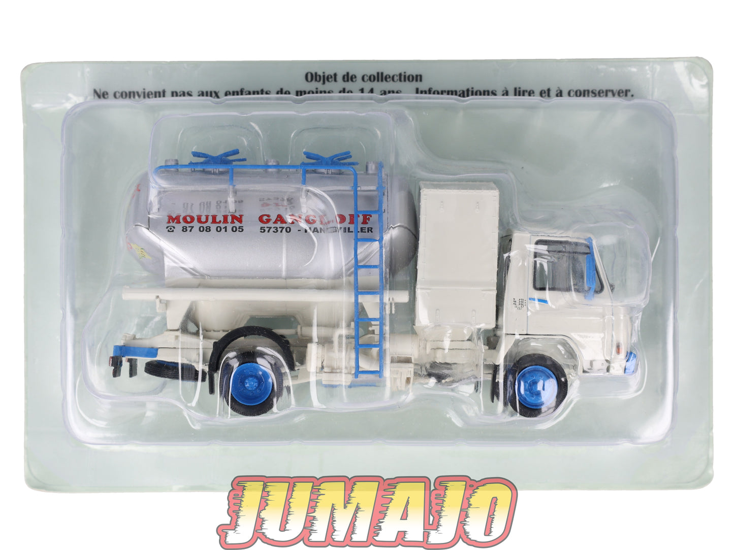 BER93 CAMIONS 1/43 Hachettes IXO BERLIET 20 K Minotier Moulin Gangloff