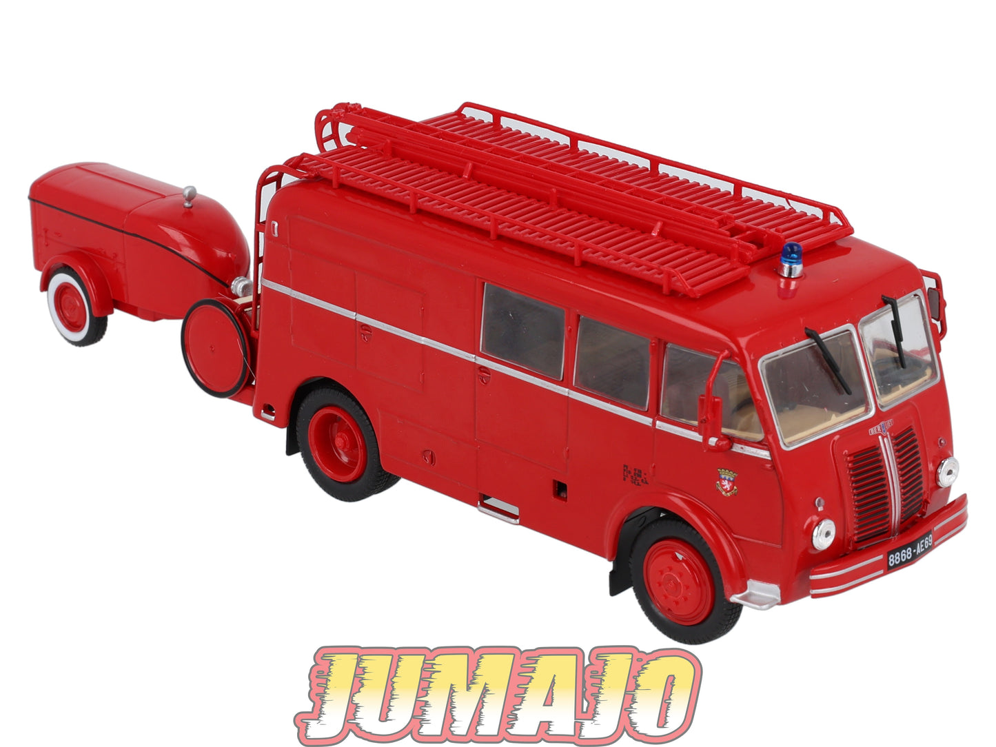 BER94 CAMIONS 1/43 Hachettes IXO BERLIET GLA 19 R Fourgon mixte pompiers