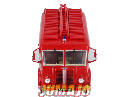 BER94 CAMIONS 1/43 Hachettes IXO BERLIET GLA 19 R Fourgon mixte pompiers