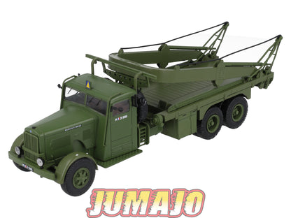 BER97 CAMIONS 1/43 Hachettes IXO BERLIET GPE 4 Porte-char 1940