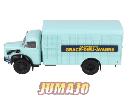 BER98 CAMIONS 1/43 Hachettes IXO BERLIET GLR 8 M2 Aliments betail