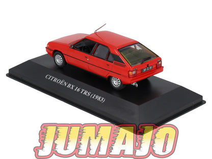 BJ13 Voiture 1/43 JUMAJO Citroën BX 16 TRS 1983 ROUGE