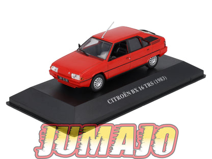 BJ13 Voiture 1/43 JUMAJO Citroën BX 16 TRS 1983 ROUGE