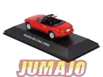 BJ14 Voiture 1/43 JUMAJO MAZDA MX5 NA MIATA 1984 ROUGE