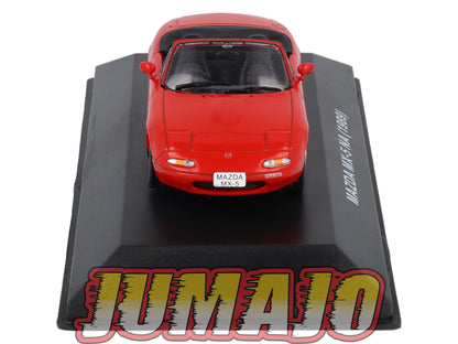 BJ14 Voiture 1/43 JUMAJO MAZDA MX5 NA MIATA 1984 ROUGE