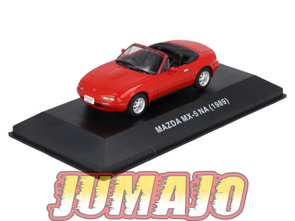 BJ14 Voiture 1/43 JUMAJO MAZDA MX5 NA MIATA 1984 ROUGE