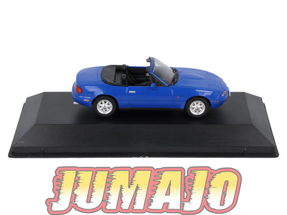 BJ15 Voiture 1/43 JUMAJO MAZDA MX5 NA MIATA 1984 BLEU