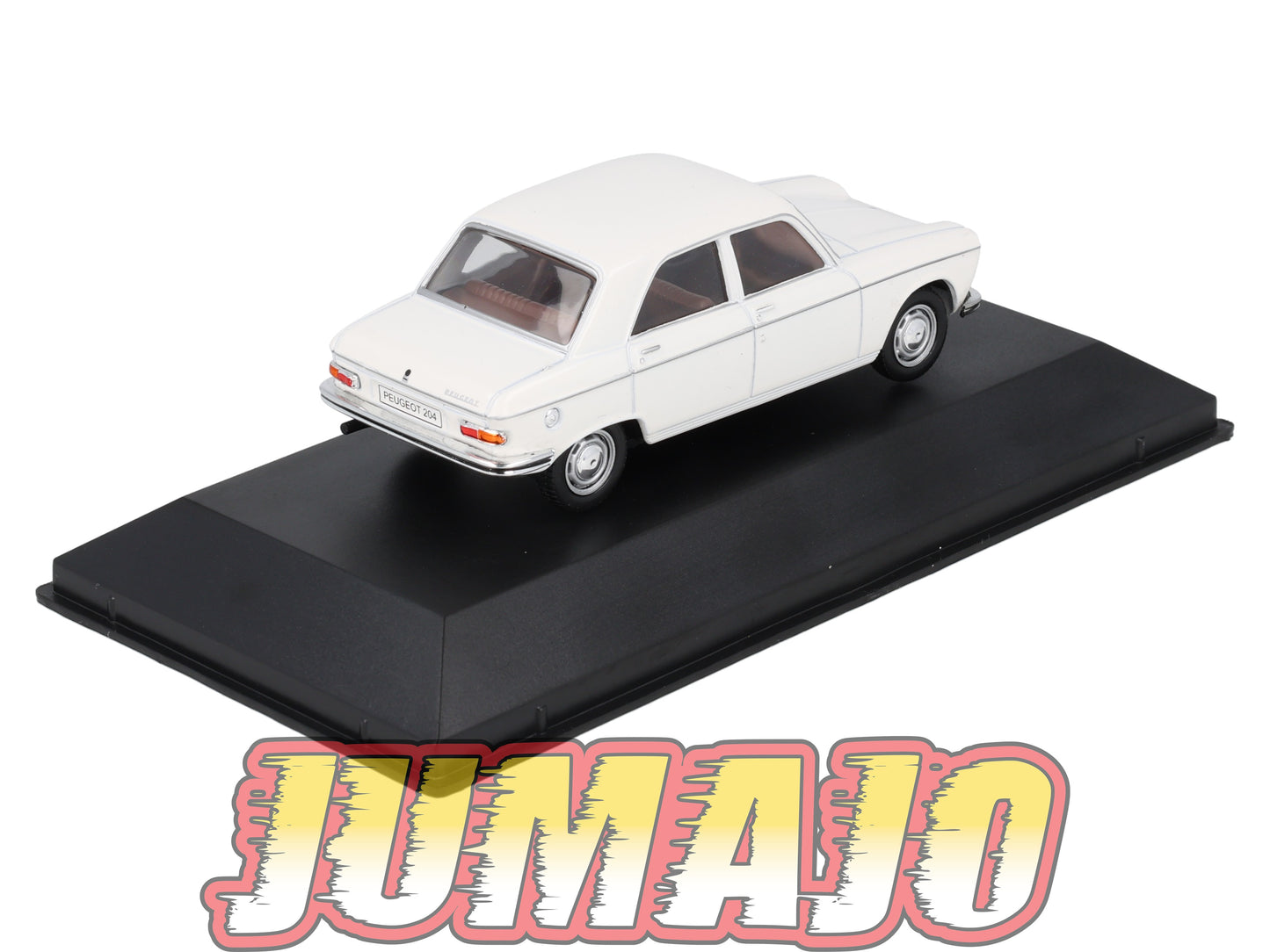 BJ16 Voiture 1/43 JUMAJO Peugeot 204 1970 Blanc
