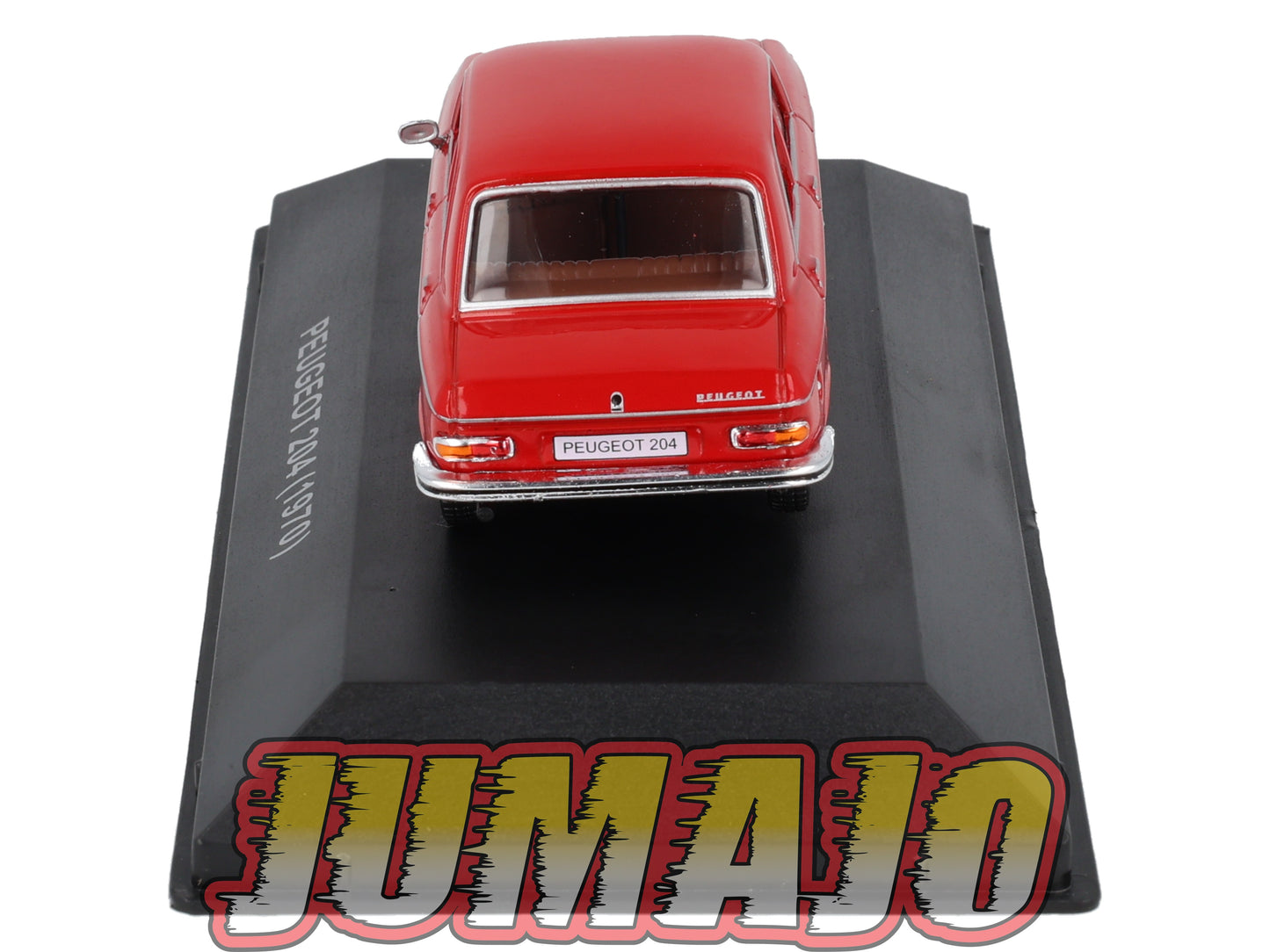 BJ17 Voiture 1/43 JUMAJO Peugeot 204 1970 Rouge