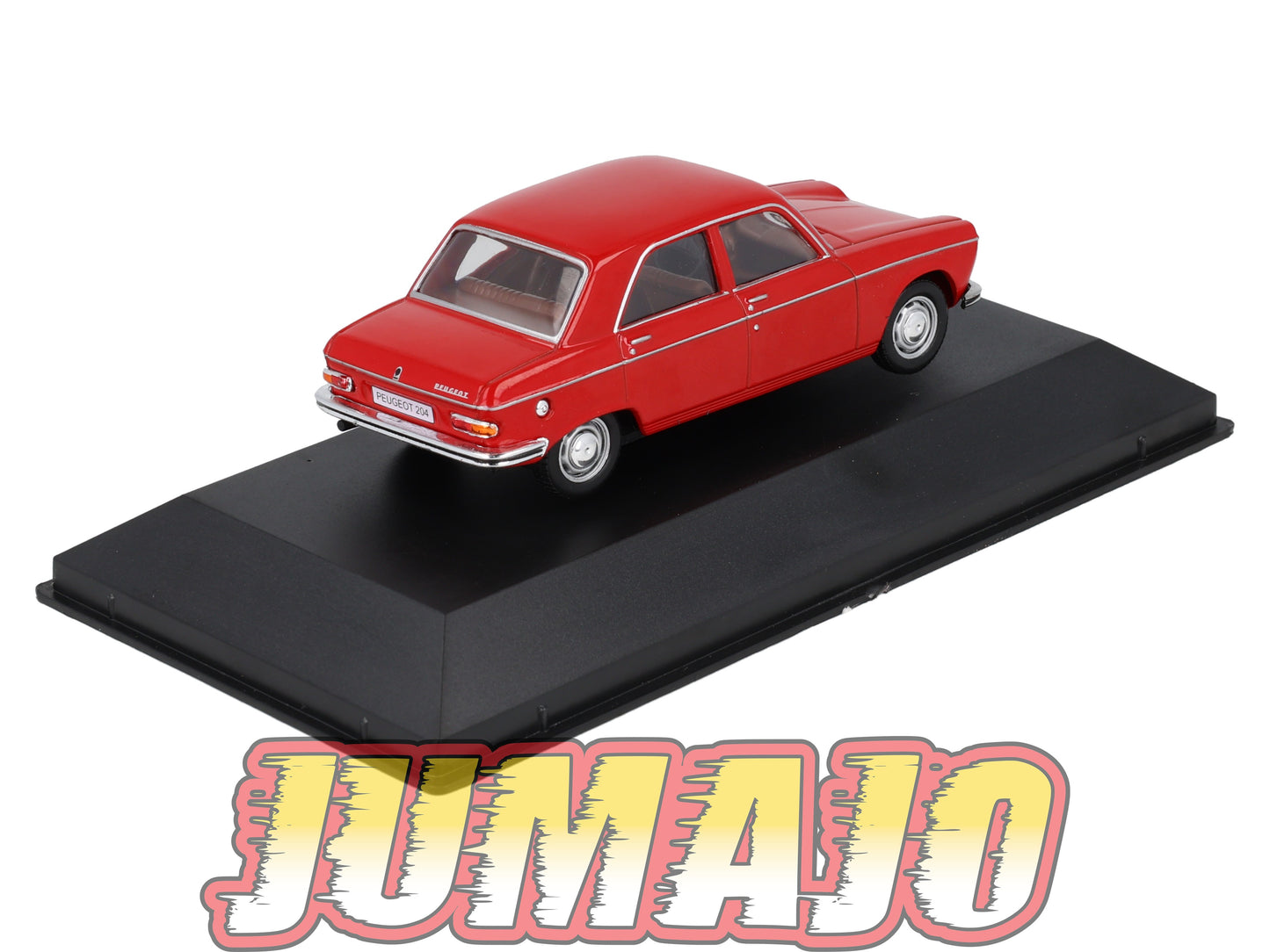 BJ17 Voiture 1/43 JUMAJO Peugeot 204 1970 Rouge