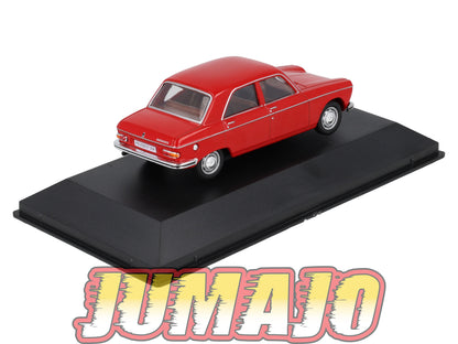 BJ17 Voiture 1/43 JUMAJO Peugeot 204 1970 Rouge