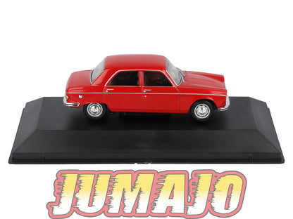 BJ17 Voiture 1/43 JUMAJO Peugeot 204 1970 Rouge