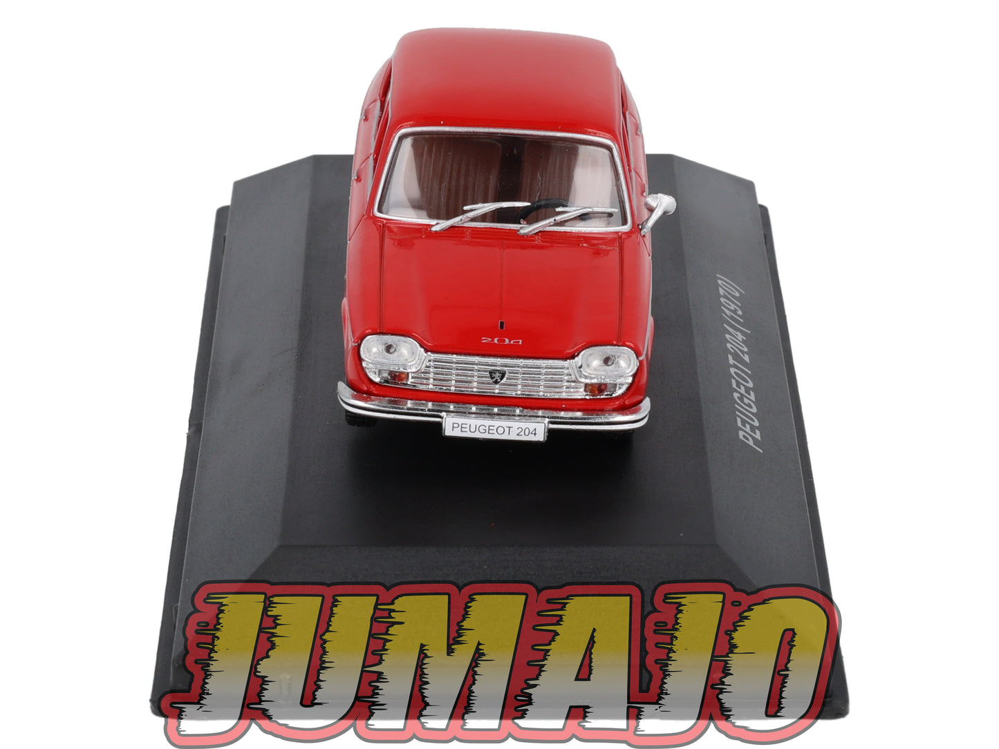 BJ17 Voiture 1/43 JUMAJO Peugeot 204 1970 Rouge