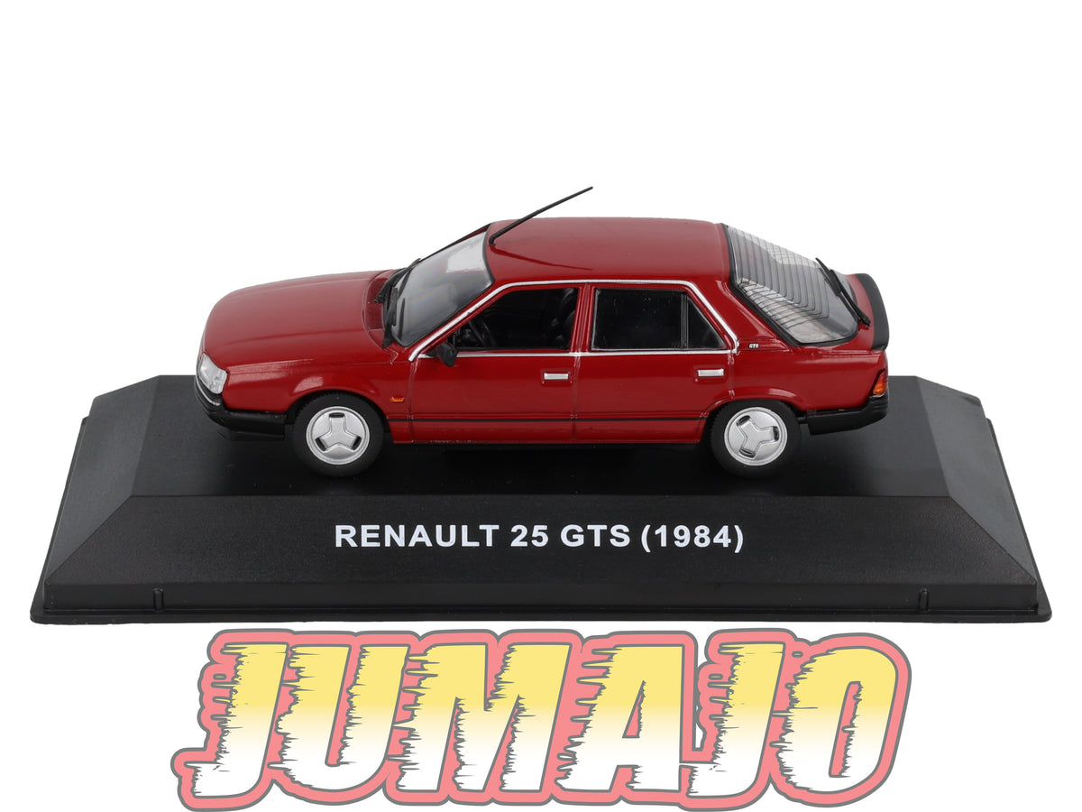 BJ19 Voiture 1/43 JUMAJO Renault 25 GTS 1984 bordeaux
