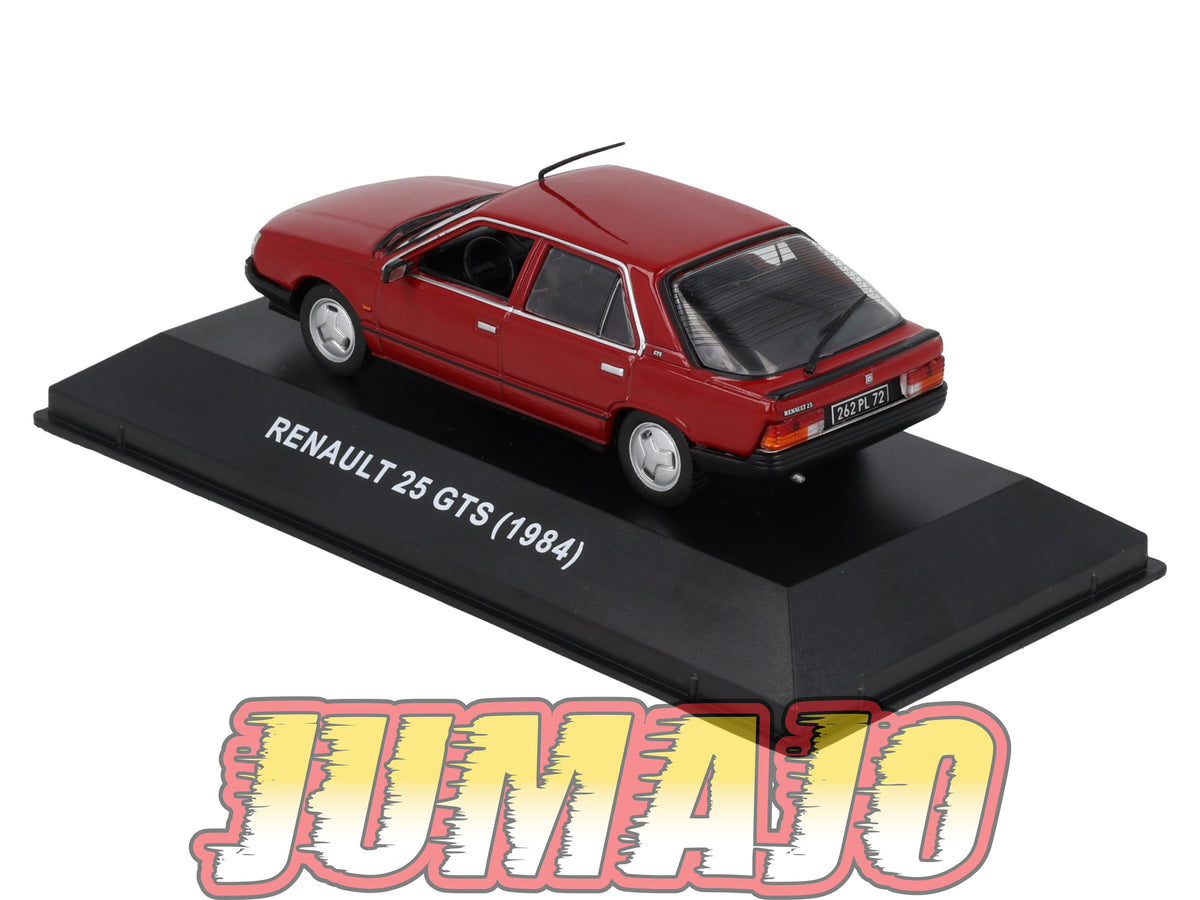 BJ19 Voiture 1/43 JUMAJO Renault 25 GTS 1984 bordeaux