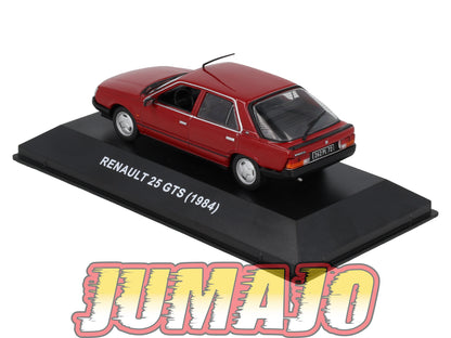 BJ19 Voiture 1/43 JUMAJO Renault 25 GTS 1984 bordeaux