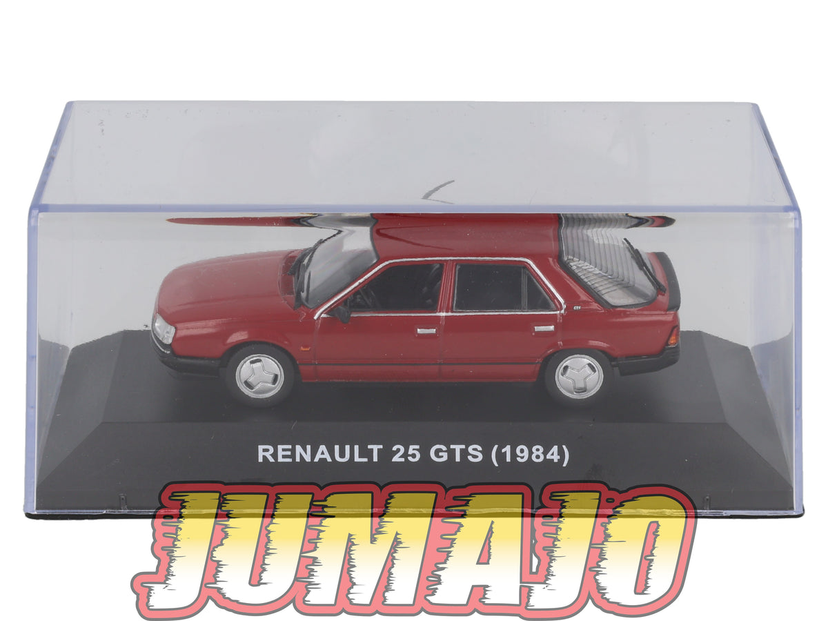 BJ19 Voiture 1/43 JUMAJO Renault 25 GTS 1984 bordeaux