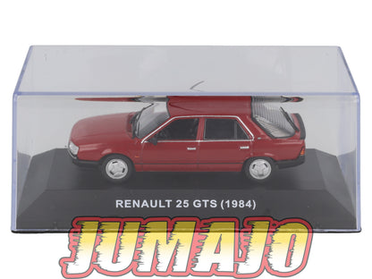 BJ19 Voiture 1/43 JUMAJO Renault 25 GTS 1984 bordeaux