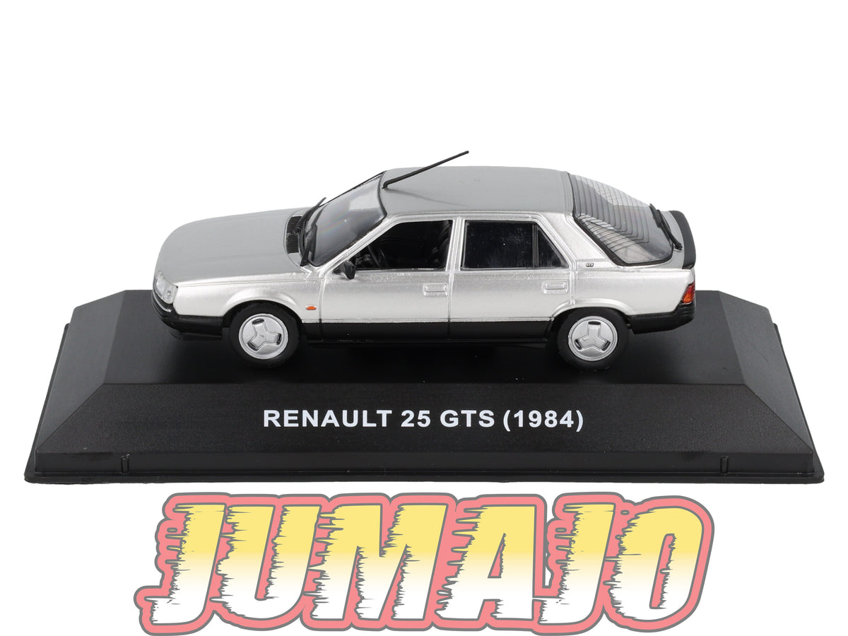 BJ20 Voiture 1/43 JUMAJO Renault 25 GTS 1984 gris