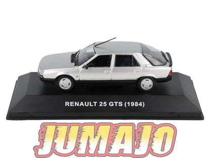 BJ20 Voiture 1/43 JUMAJO Renault 25 GTS 1984 gris