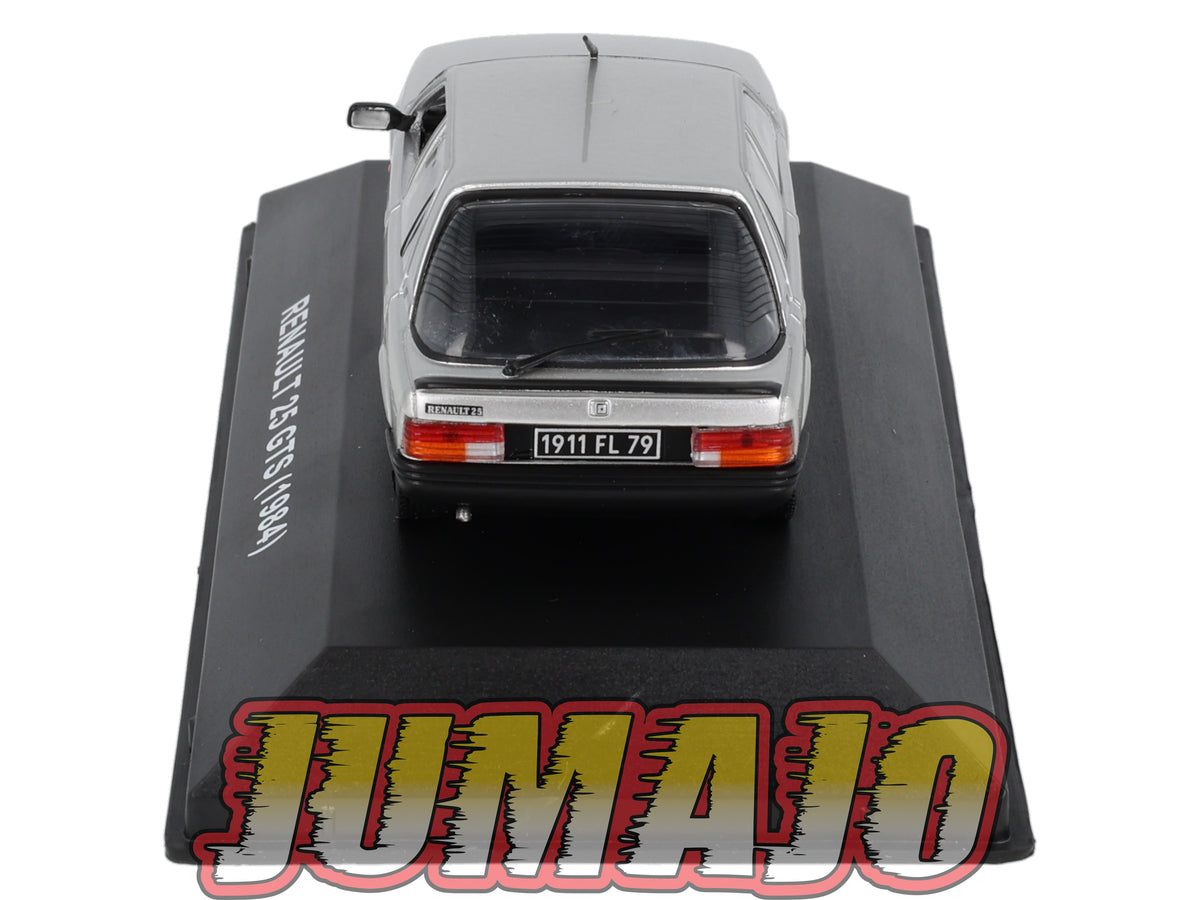 BJ20 Voiture 1/43 JUMAJO Renault 25 GTS 1984 gris