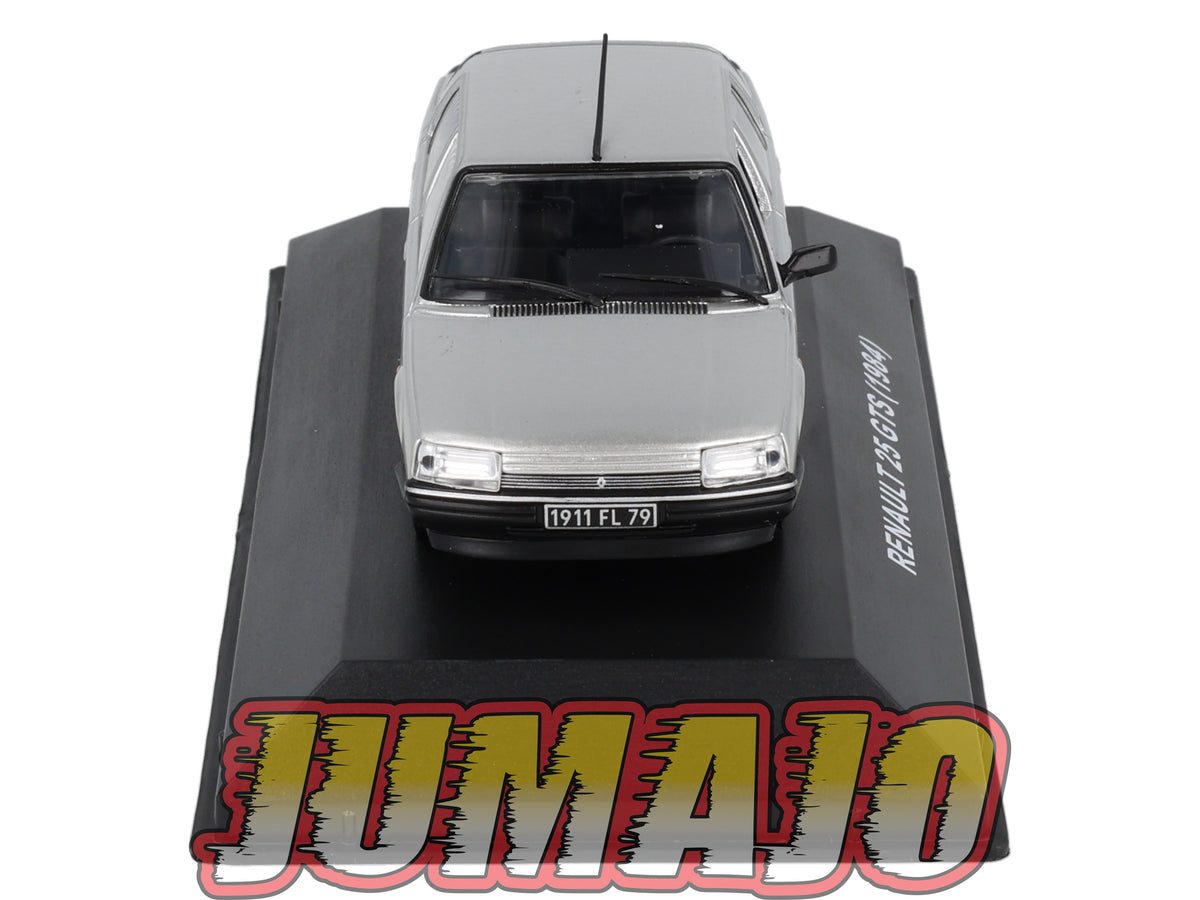 BJ20 Voiture 1/43 JUMAJO Renault 25 GTS 1984 gris
