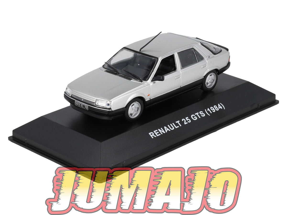 BJ20 Voiture 1/43 JUMAJO Renault 25 GTS 1984 gris