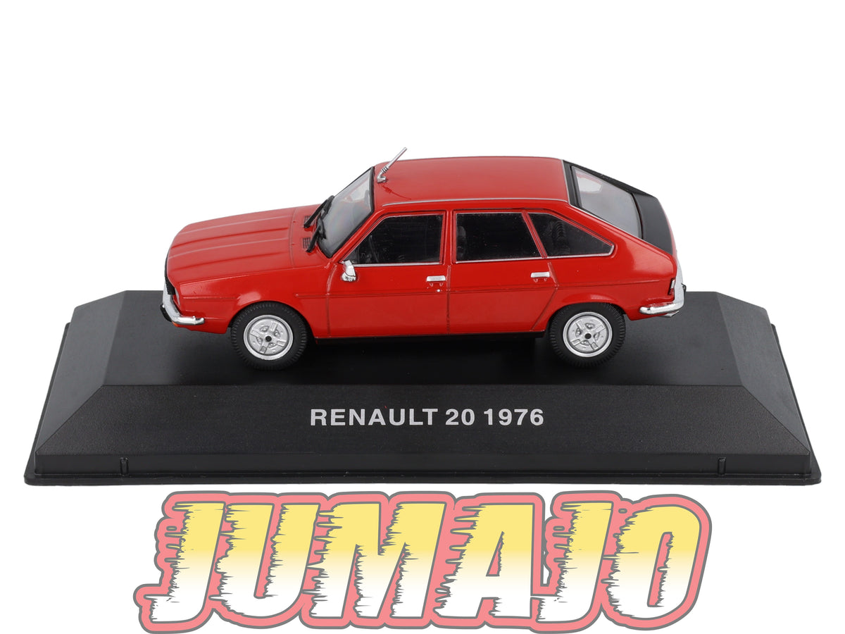 BJ21 Voiture 1/43 JUMAJO Renault 20 1976 rouge
