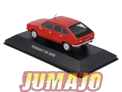 BJ21 Voiture 1/43 JUMAJO Renault 20 1976 rouge