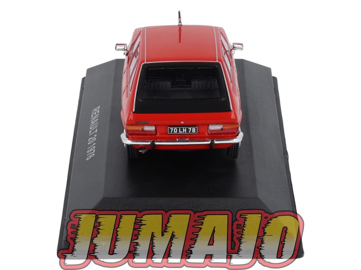 BJ21 Voiture 1/43 JUMAJO Renault 20 1976 rouge