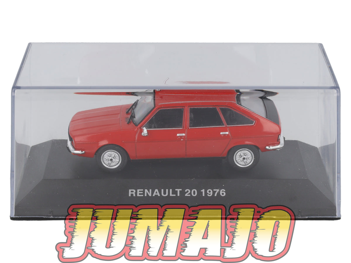 BJ21 Voiture 1/43 JUMAJO Renault 20 1976 rouge