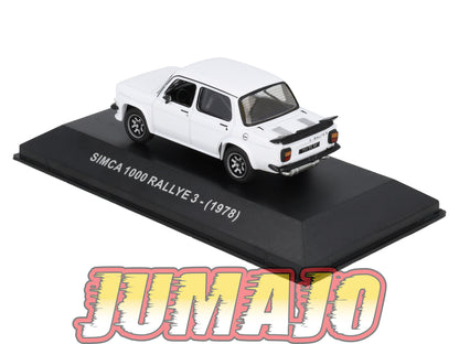 BJ22 Voiture 1/43 JUMAJO Simca 1000 Rallye 3 1978