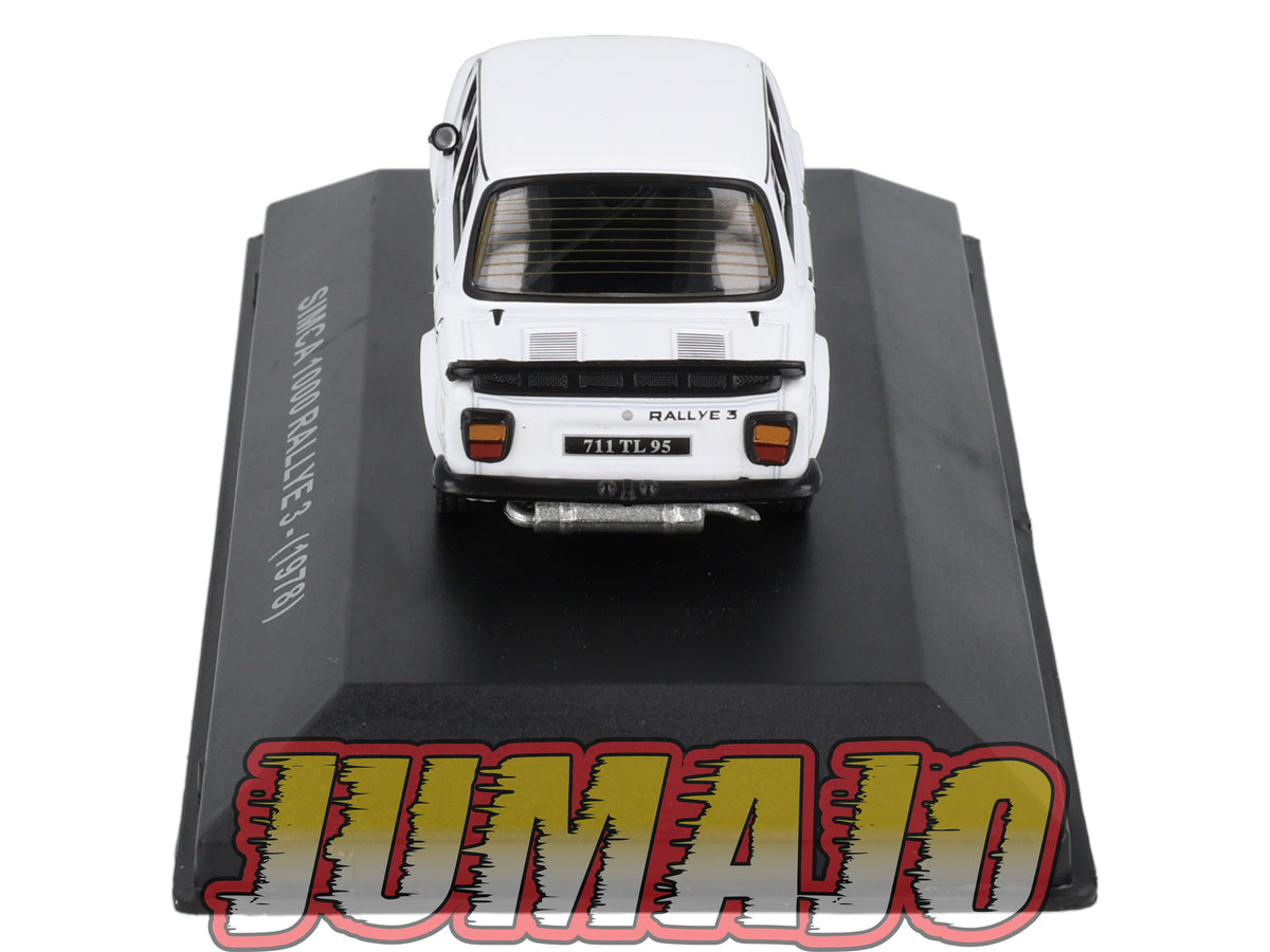 BJ22 Voiture 1/43 JUMAJO Simca 1000 Rallye 3 1978