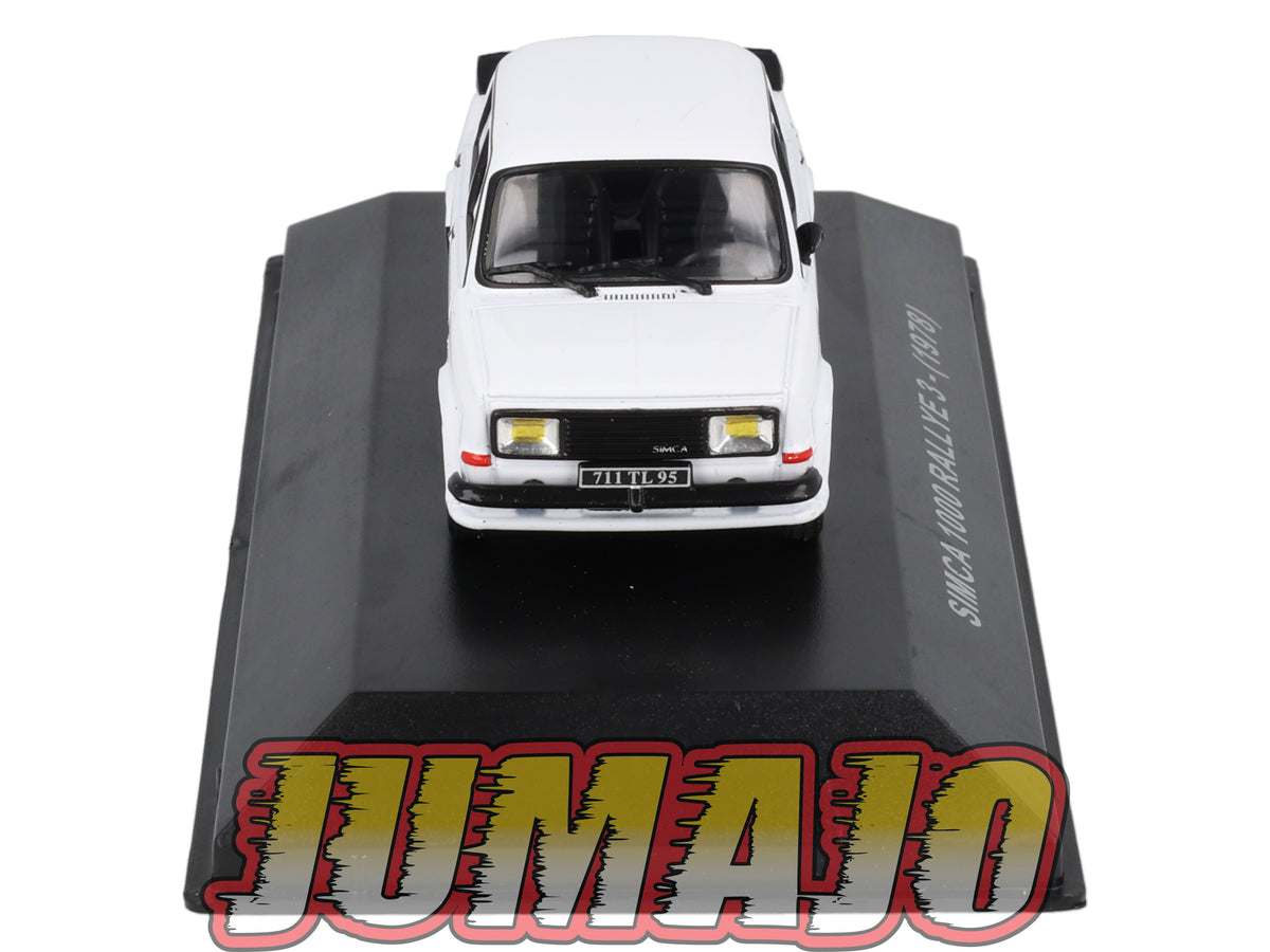 BJ22 Voiture 1/43 JUMAJO Simca 1000 Rallye 3 1978