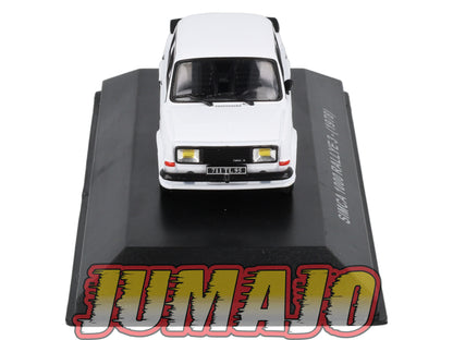 BJ22 Voiture 1/43 JUMAJO Simca 1000 Rallye 3 1978