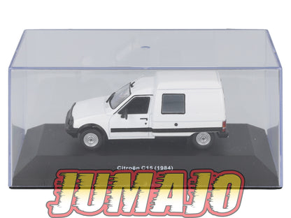 BJ3 Voiture 1/43 JUMAJO Citroën C15 Blanc 1984