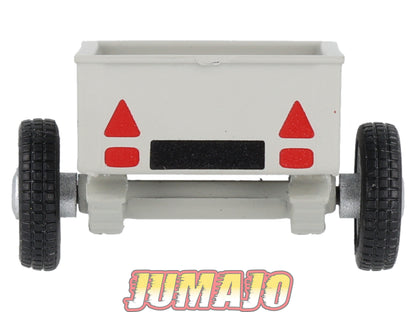 BJ401 Voiture 1/43 JUMAJO Remorque 2 roues