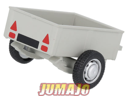 BJ401 Voiture 1/43 JUMAJO Remorque 2 roues