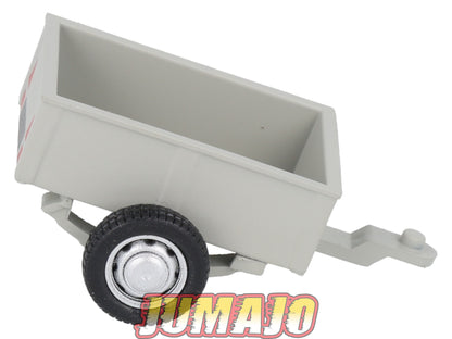 BJ401 Voiture 1/43 JUMAJO Remorque 2 roues