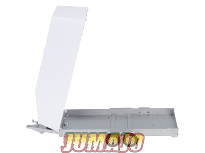 BJ403 Voiture 1/43 JUMAJO Remorque Doubles essieux Porte Voiture fermé