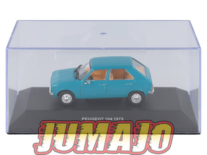 BJ5 Voiture 1/43 JUMAJO Peugeot 104 1972