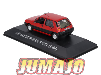 BJ6 Voiture 1/43 JUMAJO Renault 5 Supercinq GTL 1984 5 portes