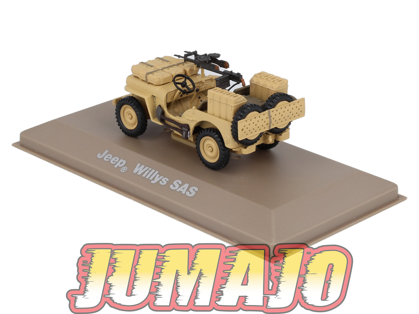 BL18 atlas IXO 1/43 Blindés WW2 : Jeep Willys SAS