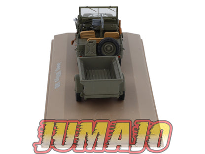 BL1 Atlas IXO 1/43 Blindés WW2 : JEEP Willys MB De la 2e DB