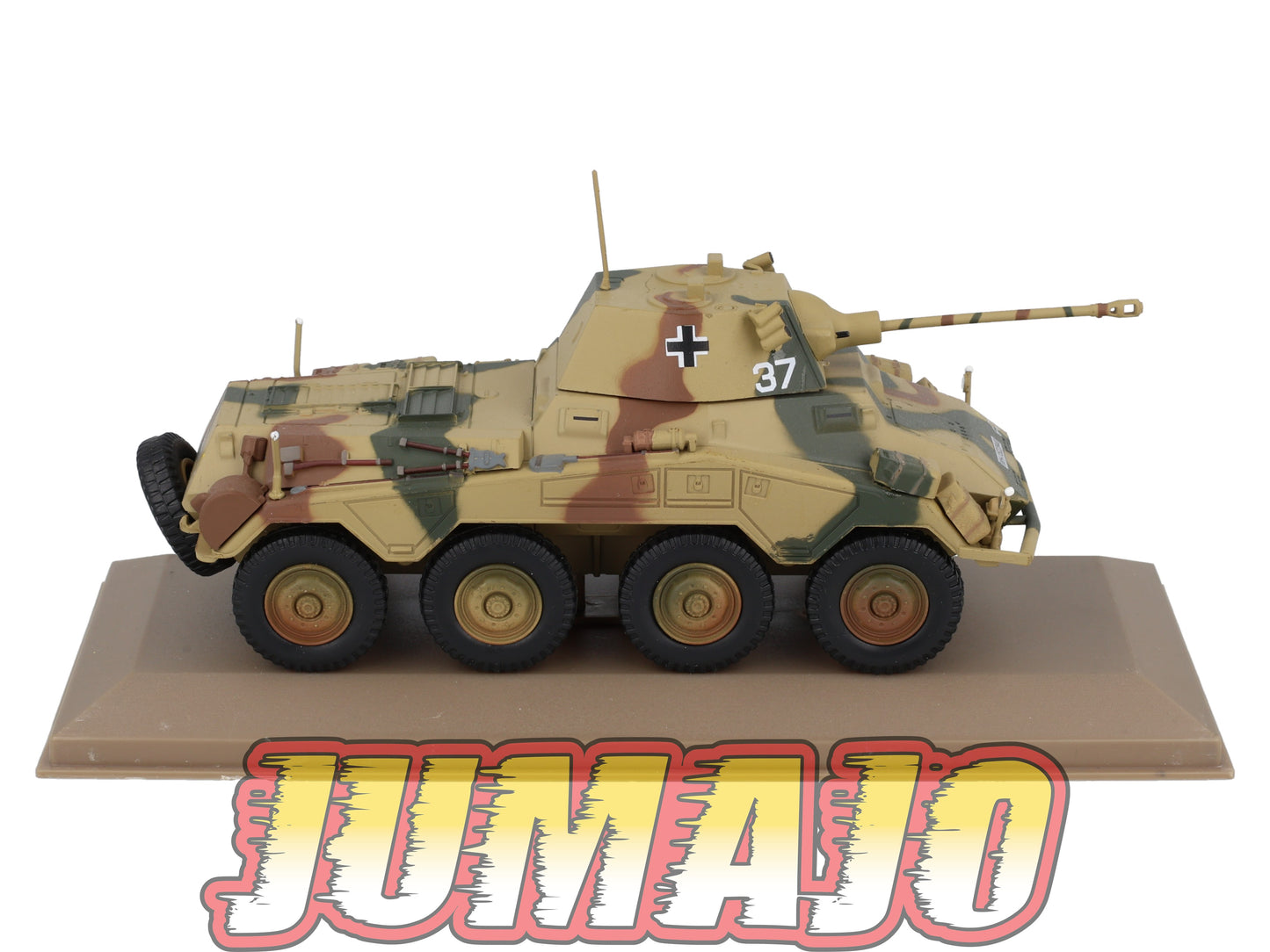 BL4 Atlas IXO 1/43 Blindés WW2 : SdKfz 234/2 Puma blindés lourd 8 roues