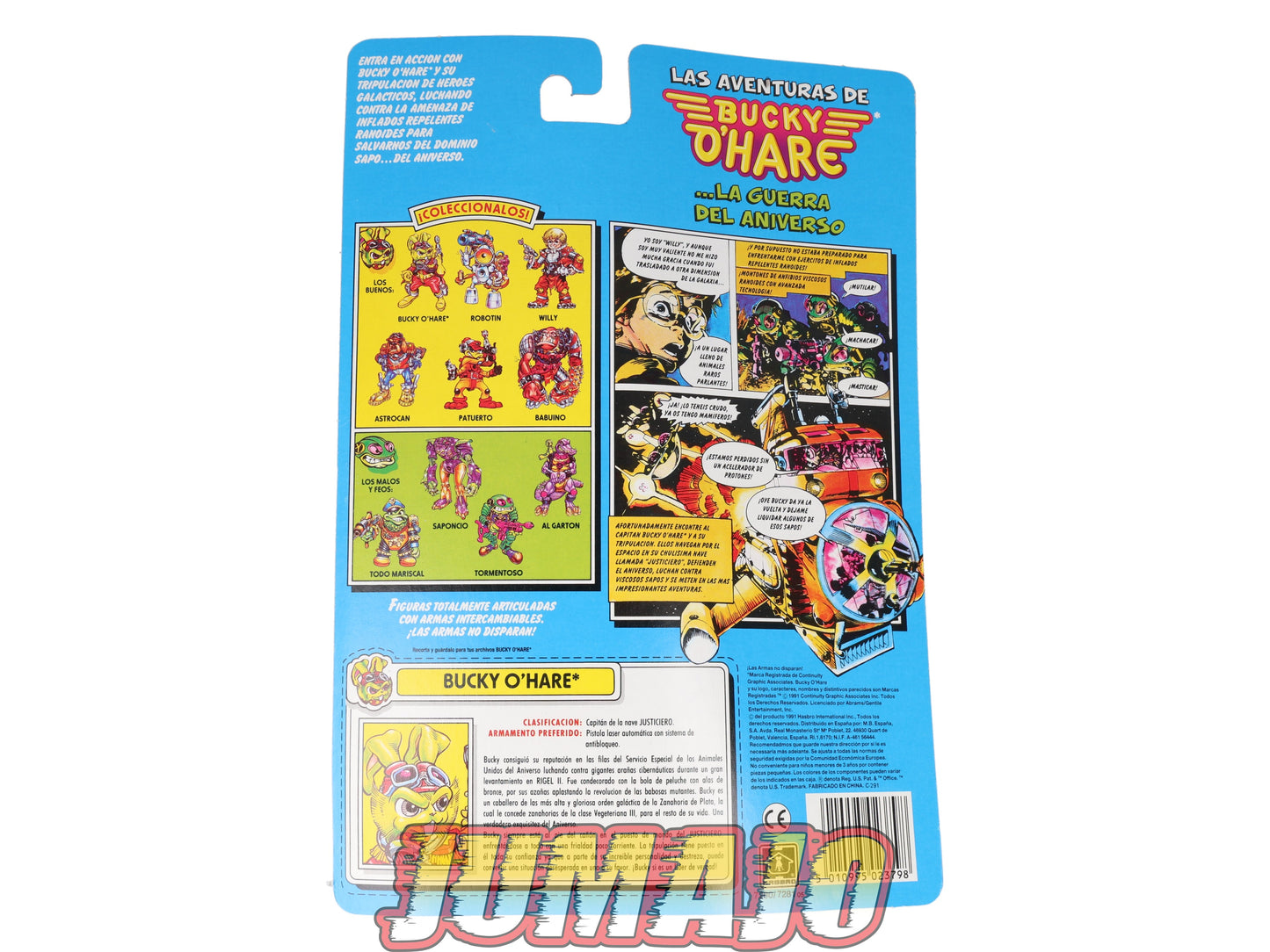 BLI48 Figurine PVC HASBRO 1991 Bucky O'Hare : Bucky O'Hare 11cm